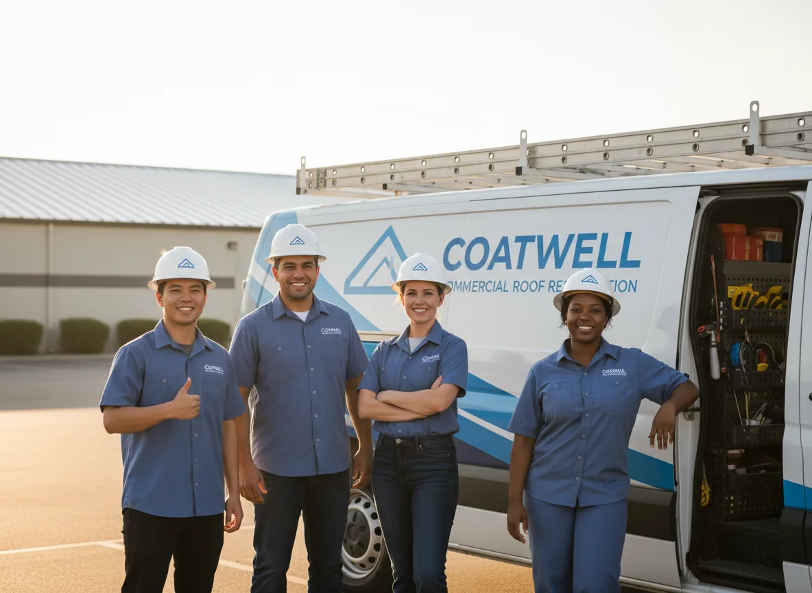 Commercial roof coating company in Telford, PA